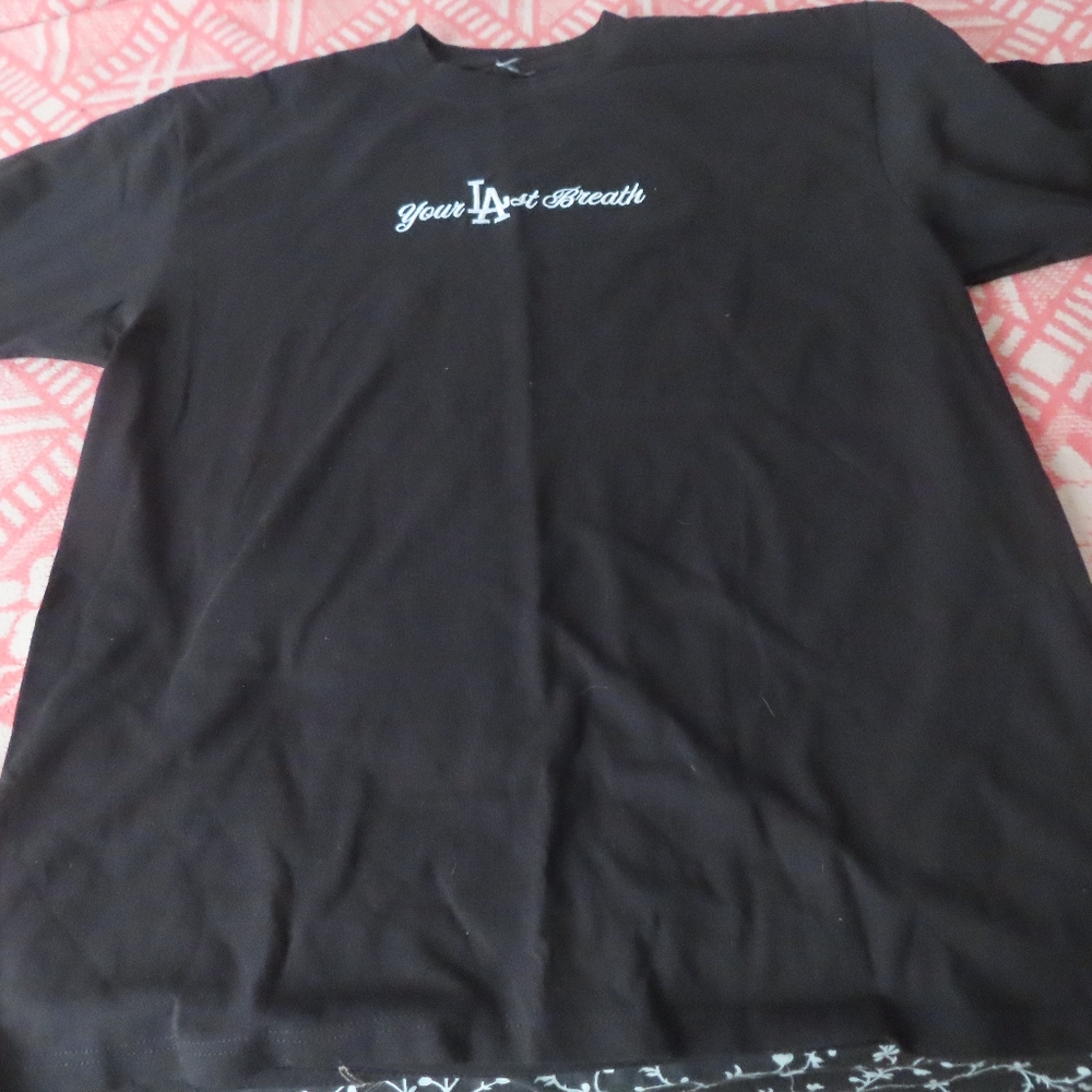 waiting.la streetwear brand last breath tee tshirt 2XL